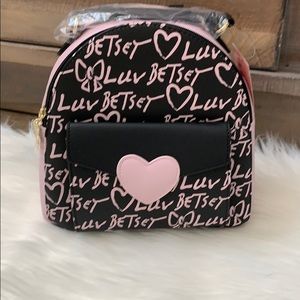 Betsey Johnson mini backpack